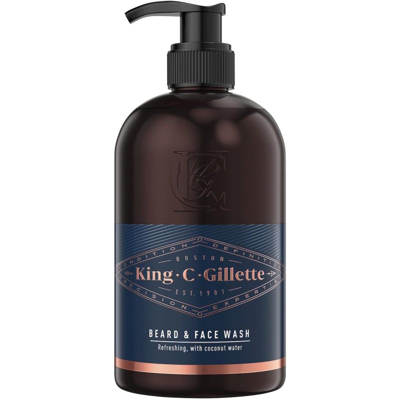 Gillette King C Beard Face Wash 350ml