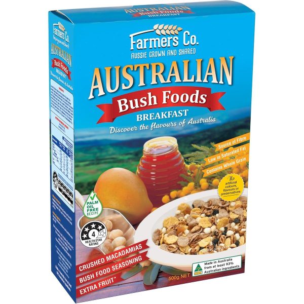 Farmers Co Australian Bush Foods Breakfast Cereal 500g