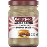 Masterfoods Thick Maple Bacon Flavoured Burger Sauce 220ml