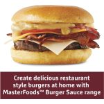 Masterfoods Thick Maple Bacon Flavoured Burger Sauce 220ml