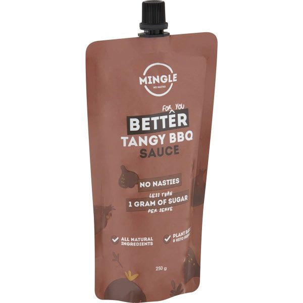 Mingle Better Tangy BBQ Sauce Pouch 250g