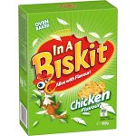 In A Biskit Chicken Flavoured Biscuits Crackers Box 160g