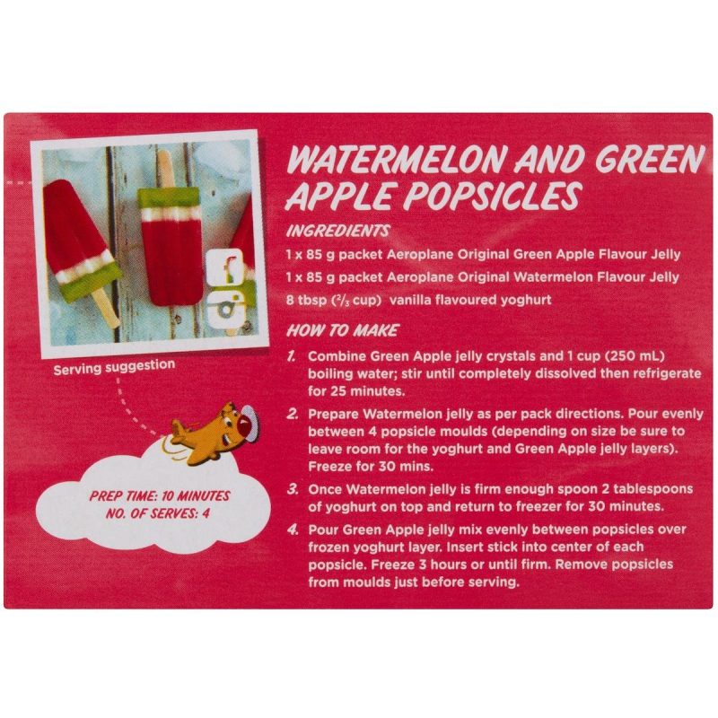 Aeroplane Watermelon Jelly Powder 85g