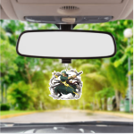 One Piece Roronoa Zoro Apple Car Air Freshener