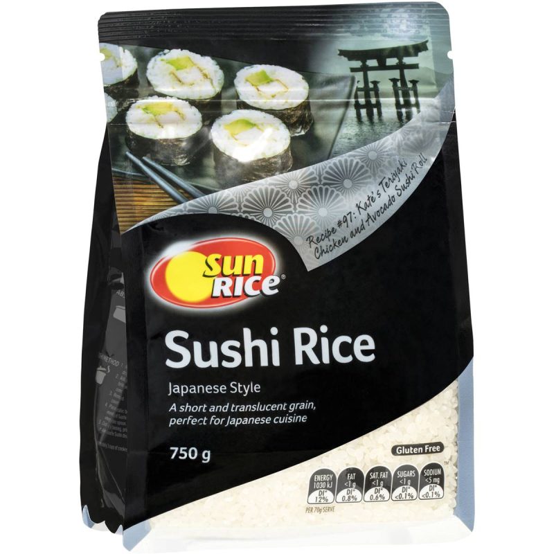 Sunrice Japanese Style Sushi Rice 750g