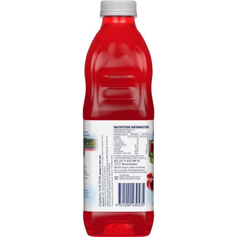 Ocean Spray Cranberry Classic Juice Drink 1.5L