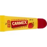 Keep your lips soft and hydrated with Carmex Moisturising Lip Balm Strawberry Squeeze Tube 10g. This convenient tube provides long-lasting moisture and soothing relief with a sweet strawberry scent for smooth, nourished lips.