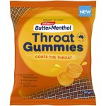 Soothers Butter Menthol Throat Gummies Lozenges Candy 150g