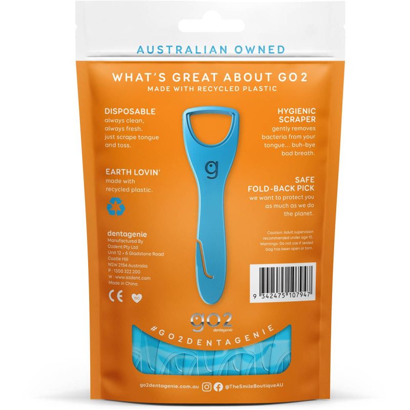 Go2 Dentagenie Soft Tongue Cleaner Scraper 20 Pack