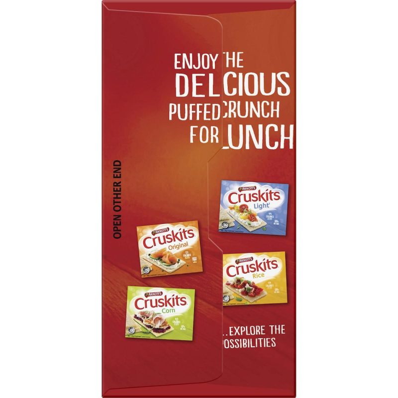 Arnotts Cruskits Rye Crispbreads 125g