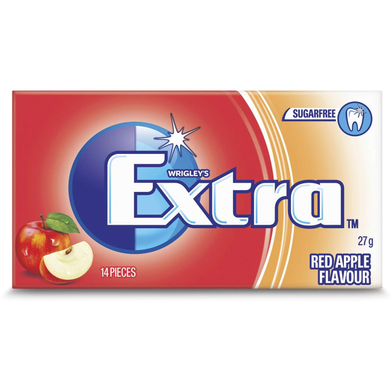 Wrigleys Extra Chewing Gum White Peppermint 14 Pieces X 24 Pack