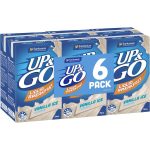 Up & Go Vanilla Milk Liquid Breakfast Cartons 250ml X 6 Cartons