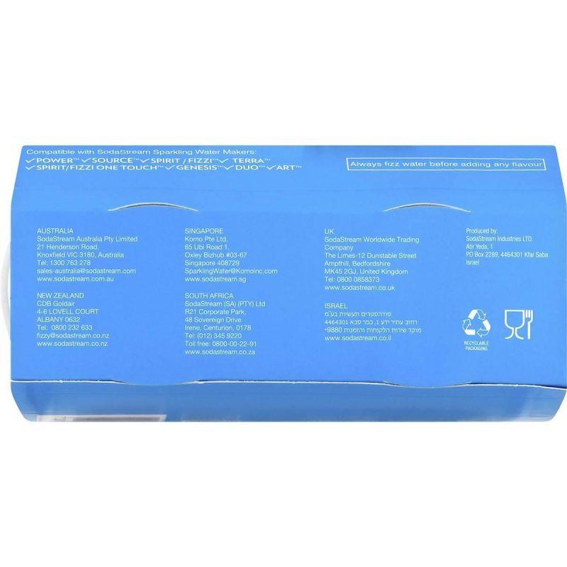 Sodastream Dishwasher Safe Carbonating Bottles Twin Pack