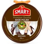 Smart Premium Quality Shoe Polish Brown 50g