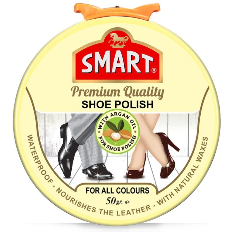 Smart Premium Quality Shoe Polish Neutral 50g
