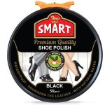 Smart Premium Quality Shoe Polish Black 50g