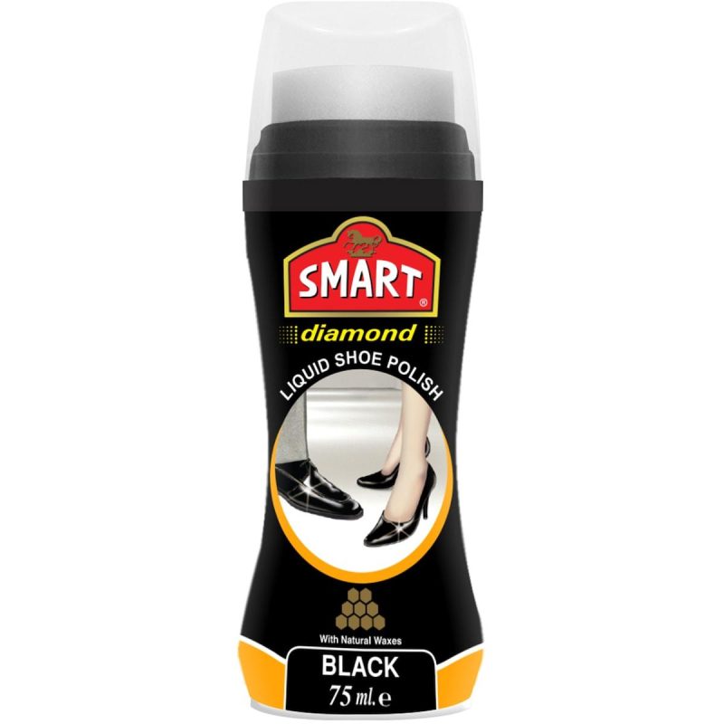 Smart Liquid Shoe Polish Black 75ml