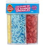 Dollar Sweets Colours Of The Rainbow Cake Sprinkles Candy 159g