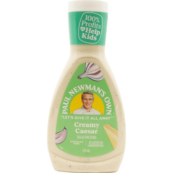 Paul Newmans Own Creamy Caesar Salad Dressing Sauce 250ml
