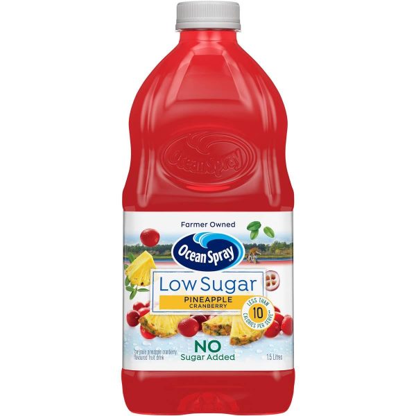 Ocean Spray Low Sugar Pineapple Cranberry Juice Drink 1.5L