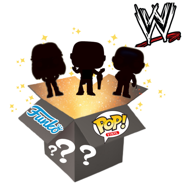 WWE Funko Pop! Vinyl Figures Mystery Surprise Gift Box 3 Pack