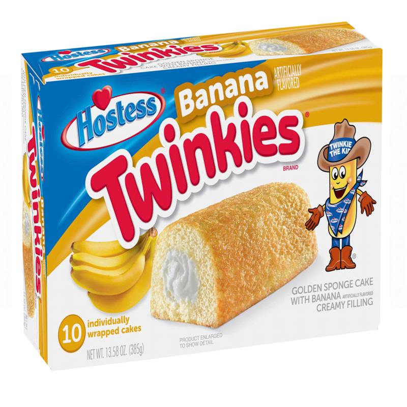 Hostess Twinkies Banana Box 10 Pack 432g