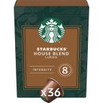 Starbucks Nespresso House Blend Coffee Pods Capsules 36 Pack