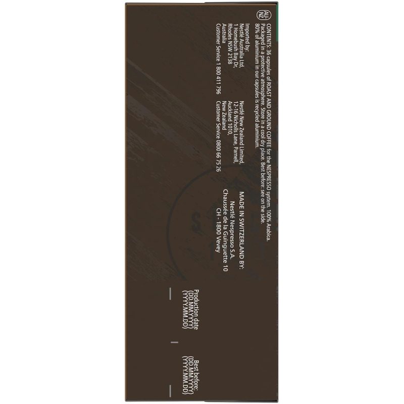 Starbucks Nespresso House Blend Coffee Pods Capsules 36 Pack