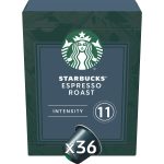 Starbucks Nespresso Espresso Roast Coffee Pods Capsules 36 Pack