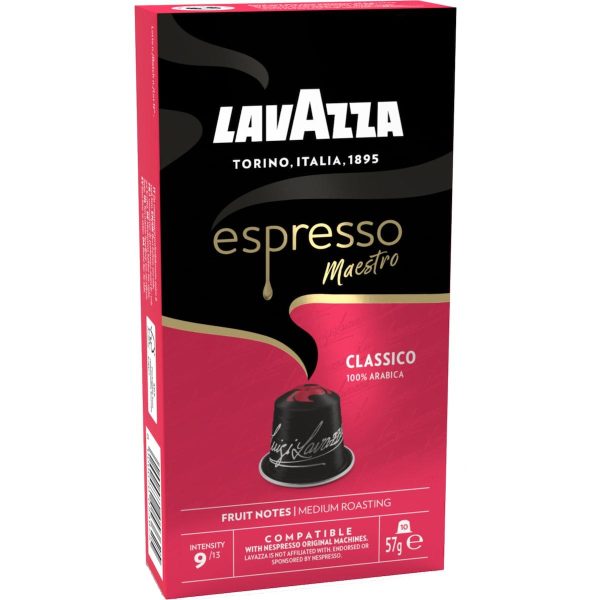 Lavazza Espresso Classico Coffee Pods Capsules 10 Pack