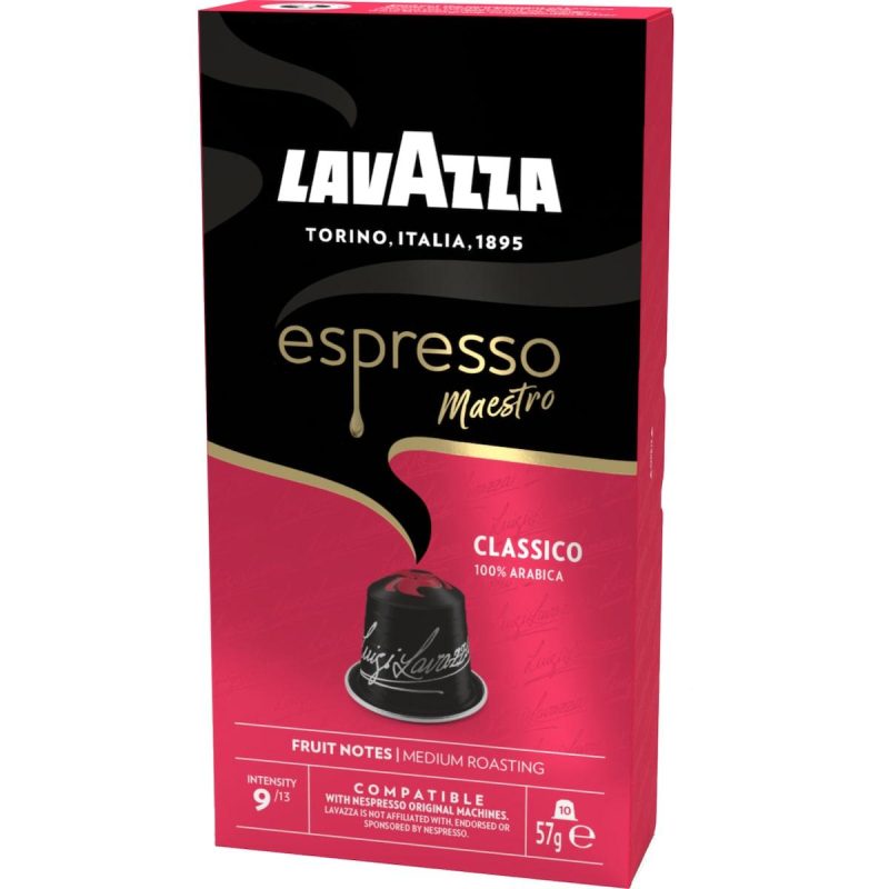 Lavazza Espresso Classico Coffee Pods Capsules 10 Pack