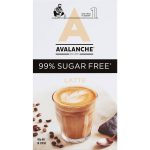 Avalanche Sugar Free Latte Sachets 10 Pack
