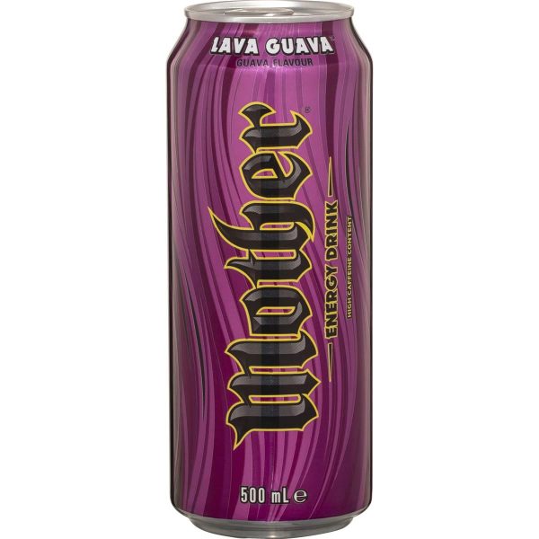 Mother Lava Guava Energy Drink Can 500ml