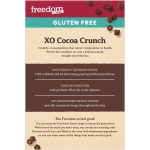 Freedom Cocoa Chocolate Crunch Gluten Free GF Breakfast Cereal 360g