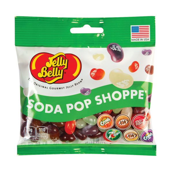 Jelly Belly Soda Pop Shop Fizzy Soft Drink Jelly Beans Candy Bag 99g