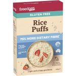 Freedom Rice Puffs Gluten Free GF Breakfast Cereal 250g