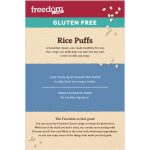 Freedom Rice Puffs Gluten Free GF Breakfast Cereal 250g