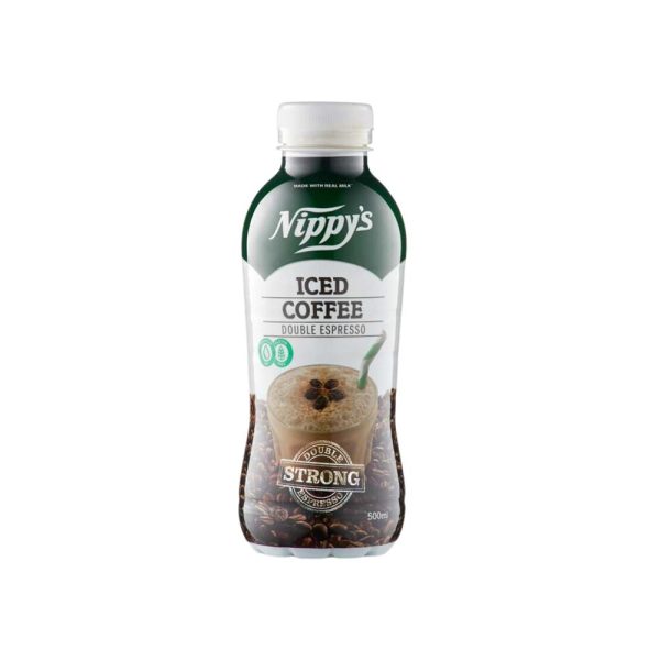 Nippys Iced Coffee Double Espresso Flavoured Milk Bottle 500ml X 6 Bottles