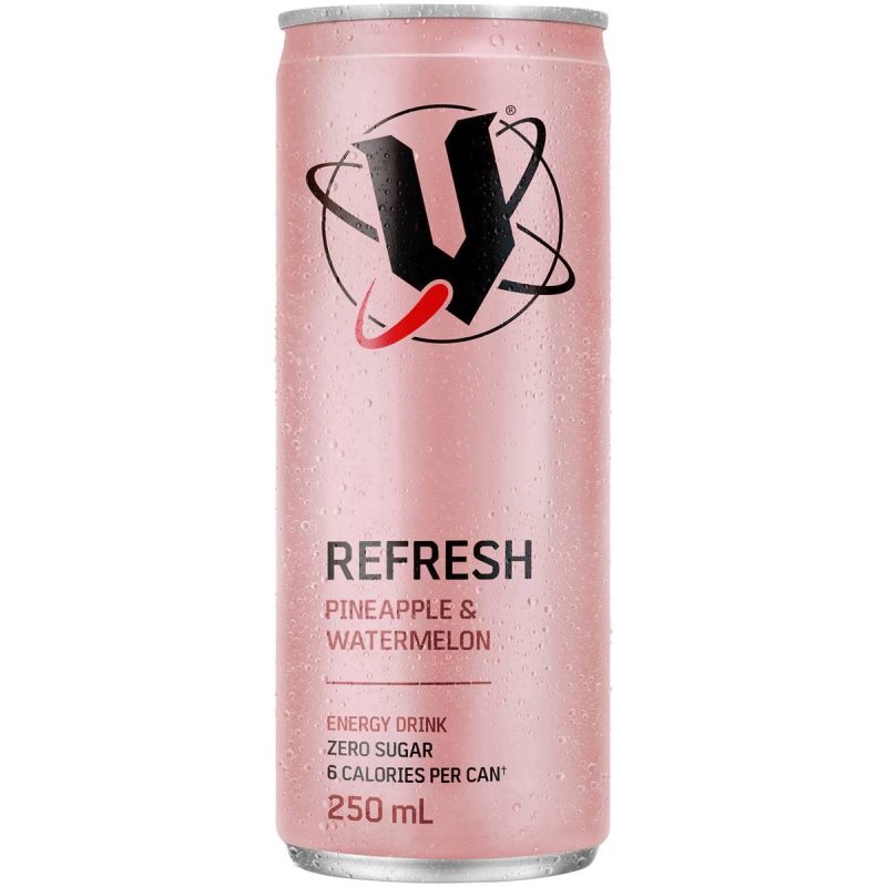 V Refresh Pineapple Watermelon Energy Drink Can 250ml
