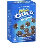 Oreo Original Mini Cookies Biscuits Box 157g