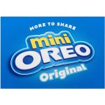 Oreo Original Mini Cookies Biscuits Box 157g