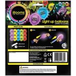 Illooms LED Light Up Glow Happy Birthday Balloons 15 Pack