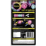 Illooms LED Light Up Glow Party Balloons Stars 5 Pack