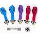 Illooms LED Light Up Glow Party Balloons Stars 5 Pack