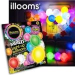Illooms LED Light Up Glow Mixed Colours Balloons 15 Pack