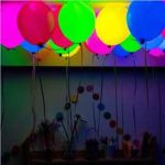 Illooms LED Light Up Glow Mixed Colours Balloons 15 Pack