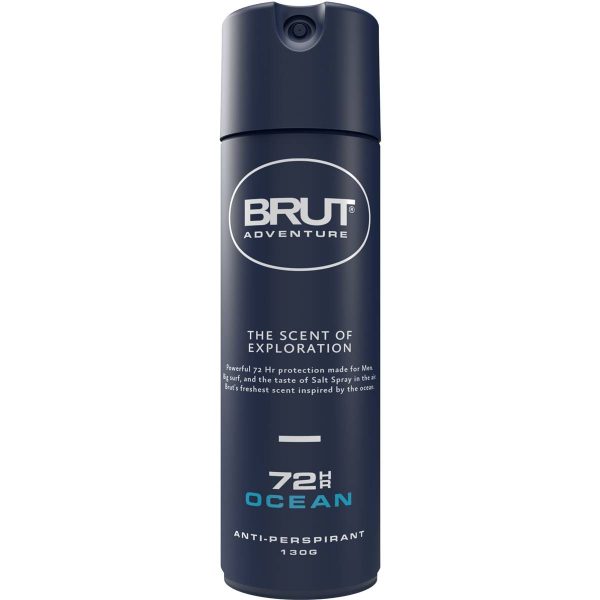 Brut Adventure Ocean 72 Hour Antiperspirant Deodorant Spray 130g