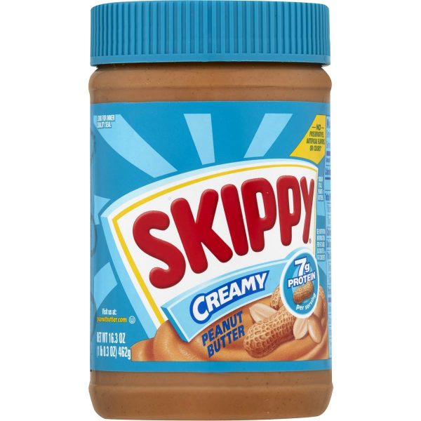 Skippy Creamy Peanut Butter Spread 462g