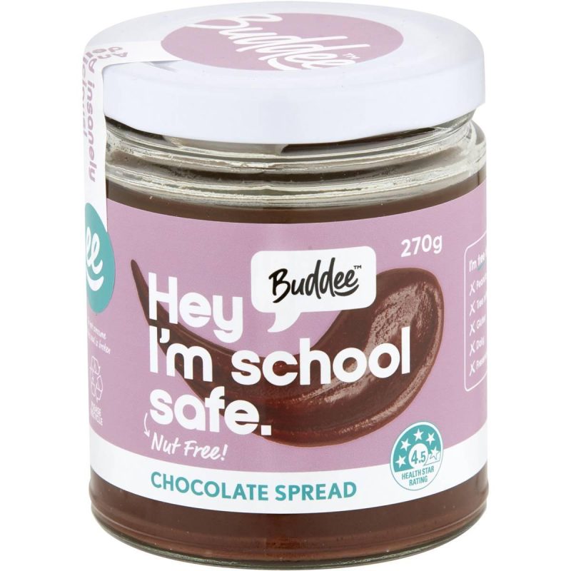 Buddee Peanut Free Chocolate Peanut Butter Spread 270g