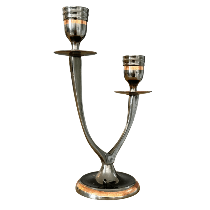 Vintage Metal Candle Holder